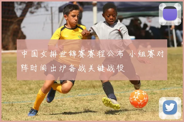 中国女排世锦赛赛程公布 小组赛对阵时间出炉备战关键战役